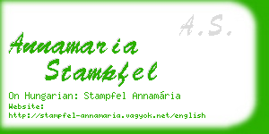 annamaria stampfel business card